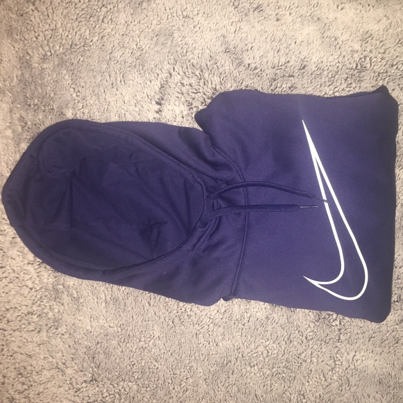 Nike "Just Do It' Funnelneck Hoodie - Picture 4 of 4